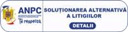 ANPC logo with text 'Soluționarea Alternativă a Litigiilor' and a 'Detalii' button.
